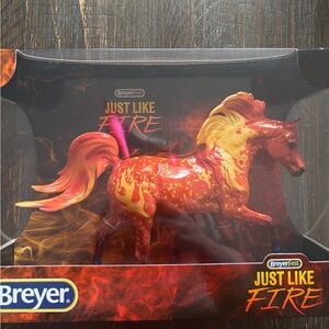 BreyerFest "Just Like Fire" Breyer Model Horse - breyerfest